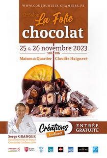 Affiche La Folie chocolat 2023