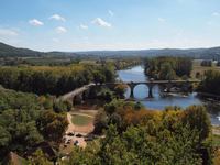 Jardins de Limeuil - Vue sur La Dordogne depuis les jardins