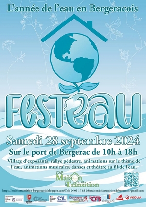 Affiche Festival Fest'eau Bergerac 2024