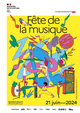 Affiche Fête de la musique Périgueux 2024 à Périgueux le 21/06/2024