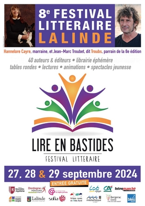 Affiche Festival Lire en Bastides 2024