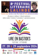 Affiche Festival Lire en Bastides 2024 à Lalinde du 27/09/2024 au 29/09/2024