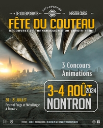 Affiche la Fête du Couteau 2024