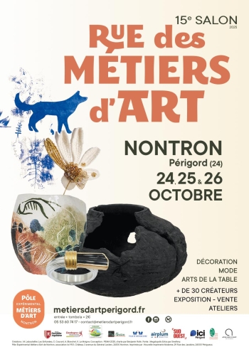 Affiche Rue des METIERS d'ART 2025