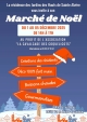 Affiche Marché de Noël des jardins des Hauts de Sasint-Alvère 2025 à Sainte-Alvère du 01/12/2025 au 05/12/2025